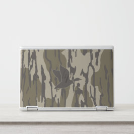 Old School Camo Eendenjacht Bodemlanden HP Laptopsticker