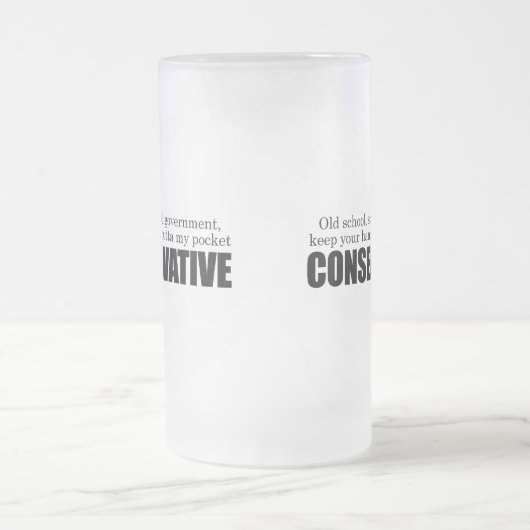 Old School Conservation Matglas Bierpul (Center)