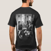 OLD SCHOOL COOL 1960 Basic Donker T-shirt (Achterkant)