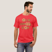 Old School Cop T-shirt (Voorkant volledig)