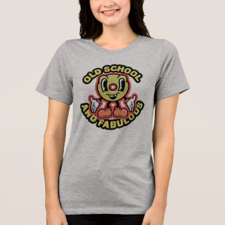 OLD SCHOOL & FABULOUS birthday RETRO T-SHIRTS