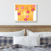 Old School Gaming Canvas Print (Insitu (Slaapkamer))