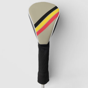 Old School Gestreepte jaren '70 jaren '80 Retro Ra Golfheadcover