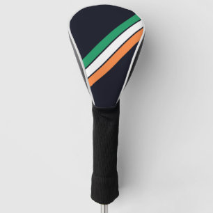 Old School Gestreepte jaren '70 jaren '80 Retro Ra Golfheadcover