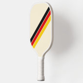 Old School Gestreepte jaren '70 jaren '80 Retro Ra Pickleball Paddle (Links)
