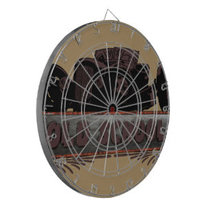 Old School Hot Rod Dartbord