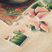 Old School Inked Meisje Legpuzzel (Zijkant)