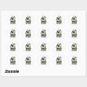 Old School Magic Wizard Funny Sticker (Vel)