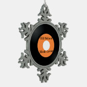 Old School Music Lover Ornament (Links)