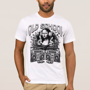 Old School muziek DJ T-shirt