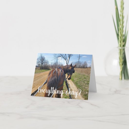 Old School Paper Kaarten van Hags met Nags (Voorkant)