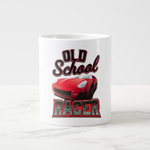 Old School Racer-logo Extra Grote Beker