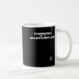 Old School Rap Hip Hop Merch Masterplan Quote jare Koffiemok