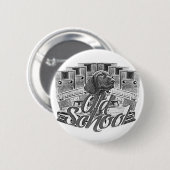 Old School Ronde Button 5,7 Cm (Voorkant /achterkant)