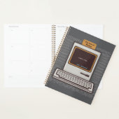Old School Rules Retro Computer Game Over Planner (Display)