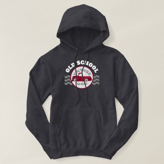 Old School Shop Hoodie (Design voorkant)