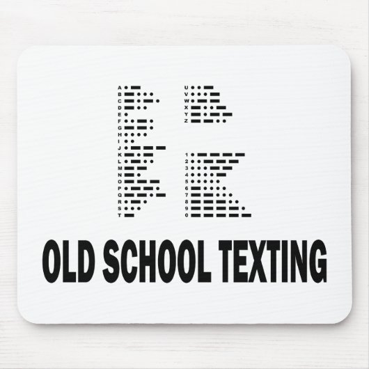 old school sms'en muismat (Voorkant)