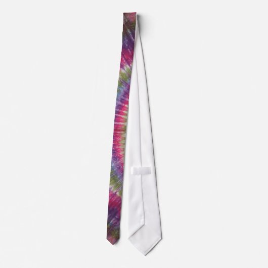 Old School Tie Dye Necktie Stropdas (Achterkant)
