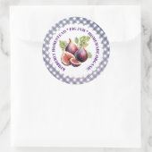 Old School Vijg Jam  Label Behoud Label (Tas)