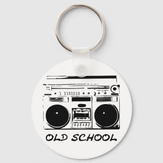 Old School-zazzle Sleutelhanger