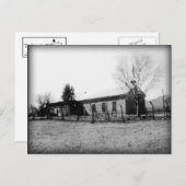 Old Schoolhouse 1885 (photo de 1933) Carte postale (Devant / Derrière)