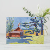 Old Schoolhouse, Ryders | George Luks (Staand voorkant)