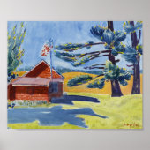 Old Schoolhouse, Ryders | George Luks Poster (Voorkant)