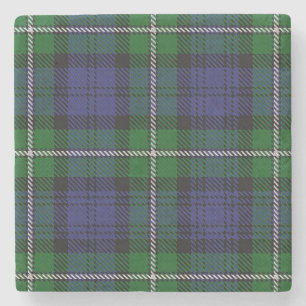 Old Scots Tavern Clan Forbes Tartan Stenen Onderzetter