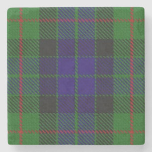 Old Scots Tavern Clan Gunn Tartan Stenen Onderzetter