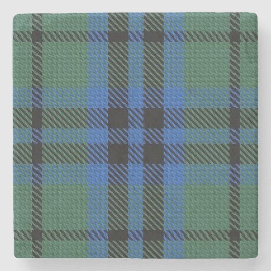 Old Scots Tavern Clan Keith Tartan Stenen Onderzetter (Voorkant)