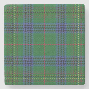 Old Scots Tavern Clan Kennedy Tartan Stenen Onderzetter