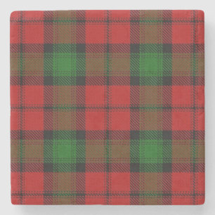 Old Scots Tavern Clan Kerr Tartan Stenen Onderzetter