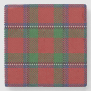 Old Scots Tavern Clan Sinclair Tartan Stenen Onderzetter
