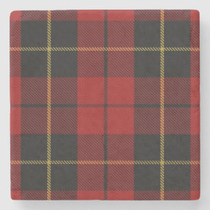 Old Scots Tavern Clan Wallace Tartan Stenen Onderzetter