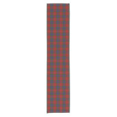 Old Scottish Clan Fraser Tartan Pset Korte Tafelloper (Voorkant)