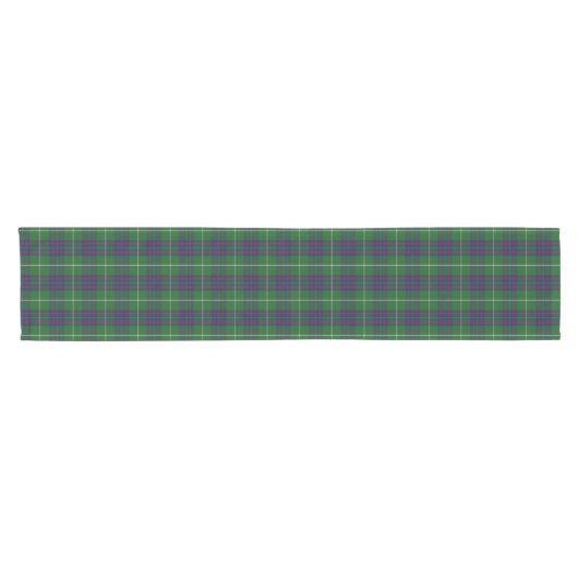 Old Scottish Clan MacIntyre Tartan Pset Korte Tafelloper (Horizontaal)