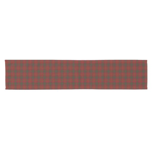 Old Scottish Clan Matheson Mathieson Tartan Pset Korte Tafelloper (Horizontaal)