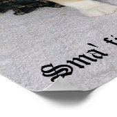 Old Scottish Fold Gezegde Poster (Hoek)