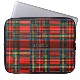 Old Scottish Tartan Laptop Sleeve