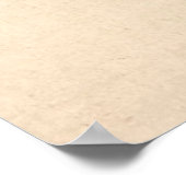 Old Sheet Music Map van Minnesota Poster (Hoek)