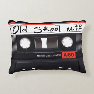 Old Skool Mix geborsteld Polyester Pillow 16 x 12  Accent Kussen