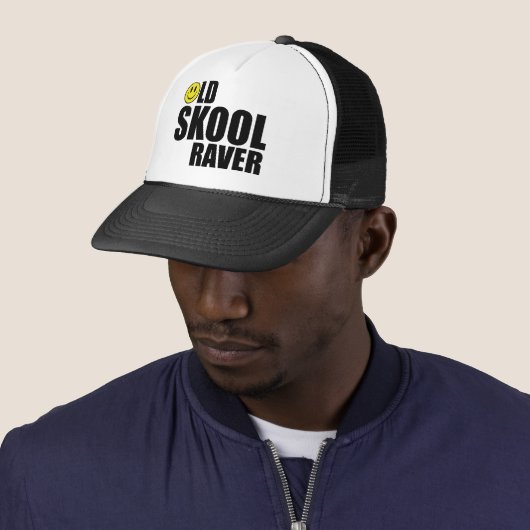 Old Skool Raver 2 (White) Trucker Pet (In situ)