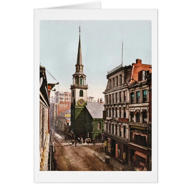 Old South Church Boston 1900 -  (Voorkant)