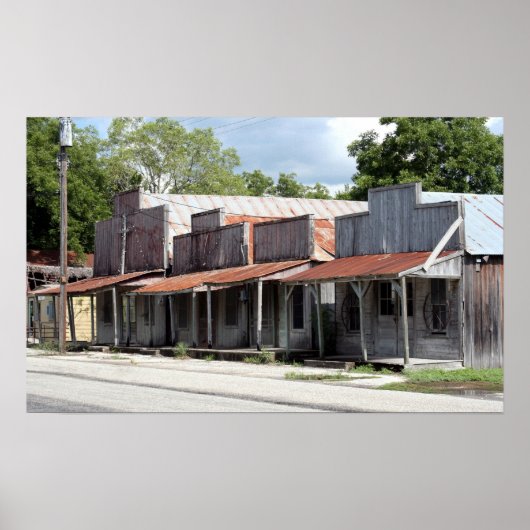 Old South Texas Weesatche Poster (Voorkant)