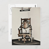 Old Sparky Briefkaart (Voorkant / Achterkant)