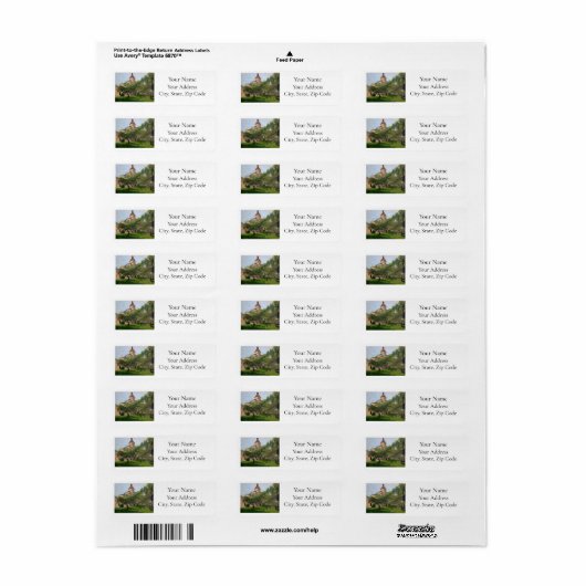 Old St Charles Court House maakt uw eigen label (Full Sheet)