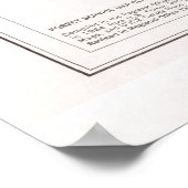 Old St Francis National Forest Map (1970) Poster (Hoek)