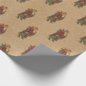  Old St. Nick Cadeaupapier (Hoek)