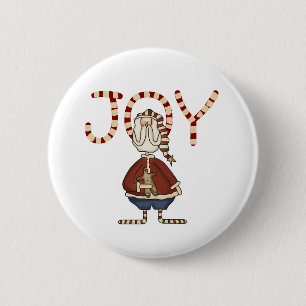 Old St. Nick Ronde Button 5,7 Cm