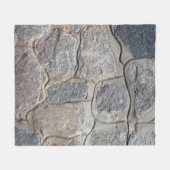Old stone masonry textureabstract, architectuur, h fleece deken (Voorkant (Horizontaal))